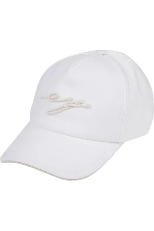 ELEVENTY Accessoarer, Herr, ONE Size, Linne, Vintage Linne Baseballkeps med Snöre