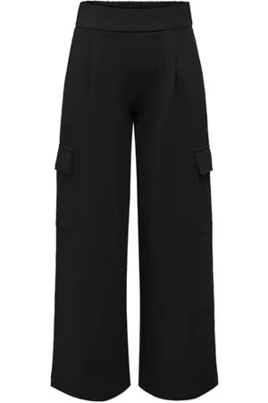 JACQUELINE DE YONG Byxor, Dam, M, Polyester, Wide Byxor