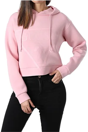 Guess Sweatshirts & Hoodies, Dam, S, Rose Logo Huvtröja