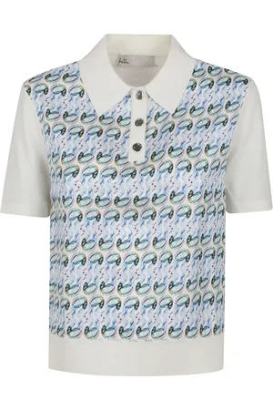 Tory Burch Topp, Dam, S, Sidens Front Polo Skjorta