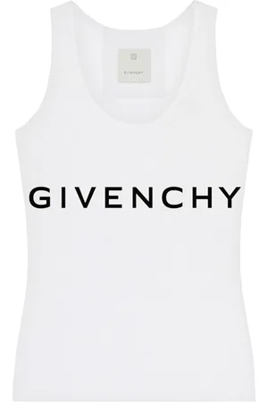 Givenchy Topp, Dam, M, Bomull, Archetype Print Rund Hals Skjorta