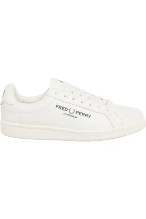 Fred Perry Skor, Herr, 41 EU, Läder, Enkla B721 Sneakers med Snörning