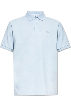 Etro Topp, Herr, S, Bomull, Polo med logotyp