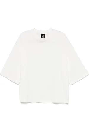 THOM KROM Topp, Herr, L, Vita Crew Neck T-shirts och Polos
