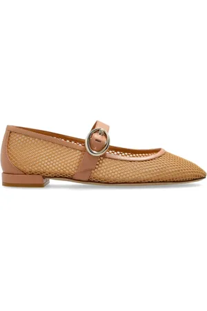 Stuart Weitzman Skor, Dam, 37 1/2 EU, Läder, Ballet Flats Arabella