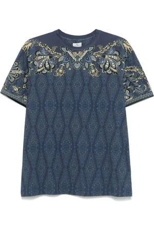Etro Topp, Herr, XL, Bomull, Multifärgad T-shirt och Polo