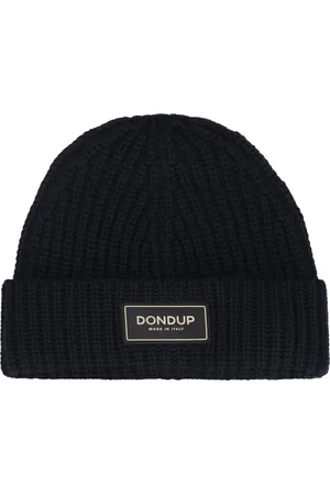 Dondup Accessoarer, Herr, ONE Size, Räfflad stickad mössa