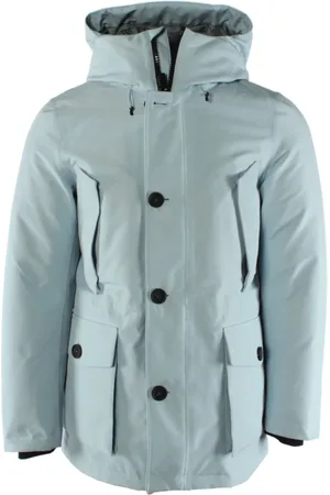 Woolrich Jacka, Herr, S, Polyester, Blå Polyester Herr Parka Jacka