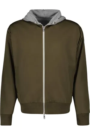 Moncler Sweatshirts & Hoodies, Herr, L, Reversible Zip Sweatshirt Oversize Hoodie