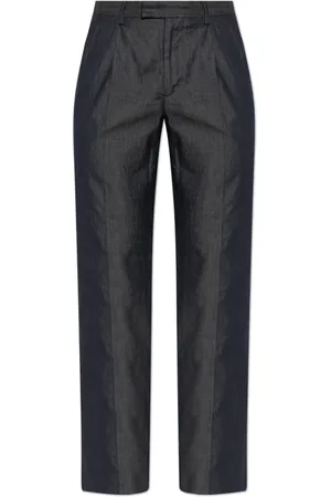 Paul Smith Byxor, Herr, W31, Läder, Veckade byxor