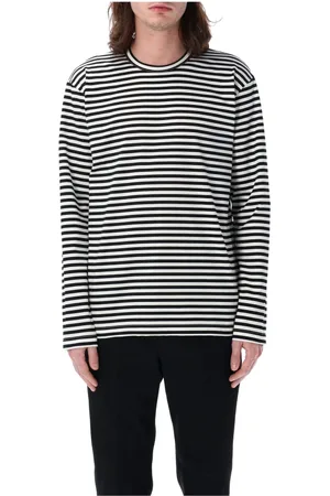 JUNYA WATANABE Topp, Herr, L, Bomull, Randig långärmad T-shirt