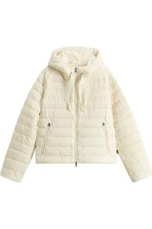 Woolrich Jacka, Dam, S, Vit Huva Dunjacka