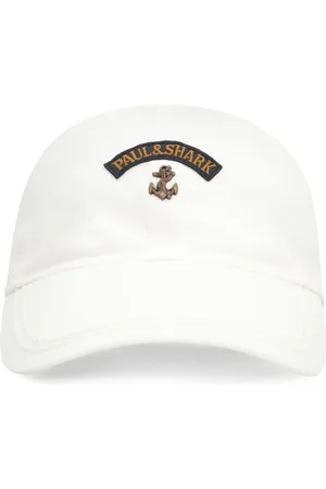 Paul & Shark Accessoarer, Herr, L, Bomull, Bomull Baseballkeps med Justerbar Rem