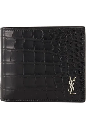 Saint Laurent Accessoarer, Herr, ONE Size, Läder, Alligatorläder Plånbok Cassandre Kollektion
