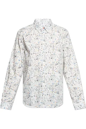 Paul Smith Skjorta, Herr, 2Xl, Bomull, Bomullsskjorta med tryck