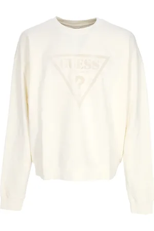 Guess Sweatshirts & Hoodies, Herr, M, Bomull, Vintage Triangle Crewneck Sweatshirt