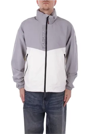 Napapijri Jacka, Herr, L, Nylon, Herr huvtröja med logotyp