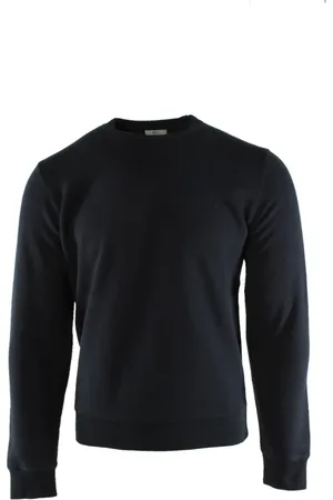 Woolrich Sweatshirts & Hoodies, Herr, S, Bomull, Blå Bomull-Polyester Tröja