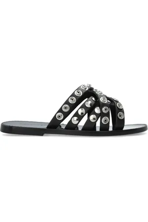 Dsquared2 Skor, Herr, 40 EU, Läder, Lädersandaler med nitar