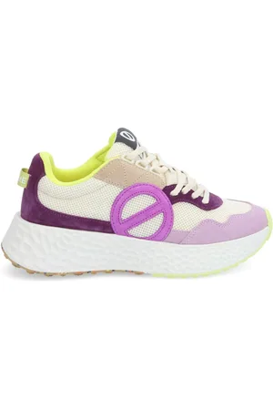 No Name Skor, Dam, 38 EU, Bomull, Lila Carter Jogger Sneaker