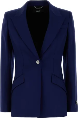 VERSACE Jacka, Dam, XS, Stretch Ull Korn Informell Jacka