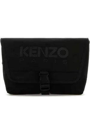 Kenzo Väska, Herr, ONE Size, Svart canvas bältesväska