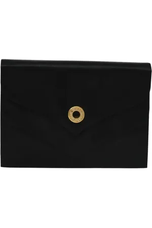 Saint Laurent Pre-owned, Dam, ONE Size, Pre-owned Satin kuvertvskor