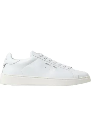 Manuel Ritz Skor, Herr, 39 EU, Läder, Läder Sneaker med Gummisula
