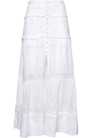 Isabel Marant Kjol, Dam, S, Vit Kjol för Kvinnor