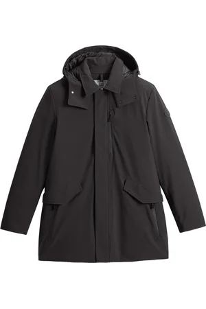 Woolrich Jacka, Herr, L, Svart Urban Tech Softshell Kappa