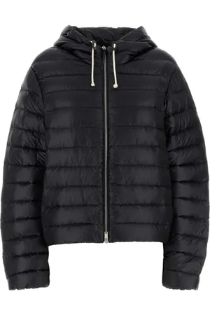Jil Sander Jacka, Dam, S, Nylon, Svart nylon dunjacka
