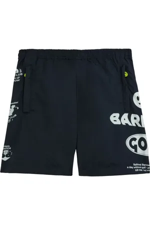 BARROW Shorts, Herr, S, Nylon, Blå Nylon Shorts Sidoprint