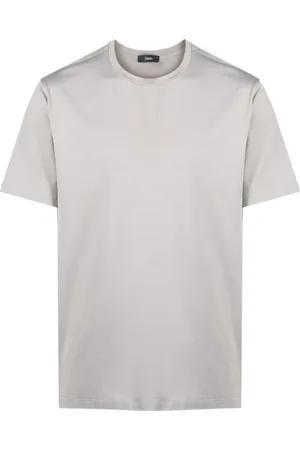 HERNO Topp, Herr, 2Xl, Stilren Grå T-shirt & Polo