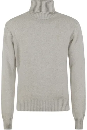 Ami Stickade tröjor & koftor, Herr, L, Cashmere-turtlenecktröja