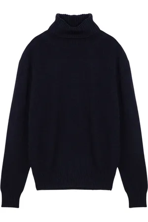 Ami Stickade tröjor & koftor, Herr, L, Kashmir, Turtleneck-tröja