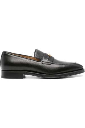 Bally Skor, Herr, 41 EU, Läder, Svarta Läderskor