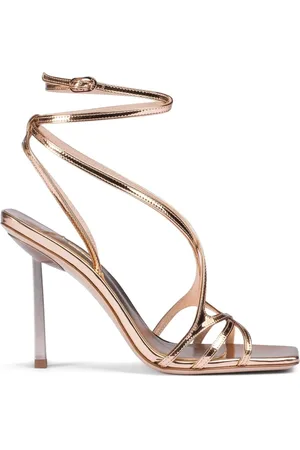 LE SILLA Skor, Dam, 39 EU, Läder, Stiletto High Heel Sandaler med Sidospänne