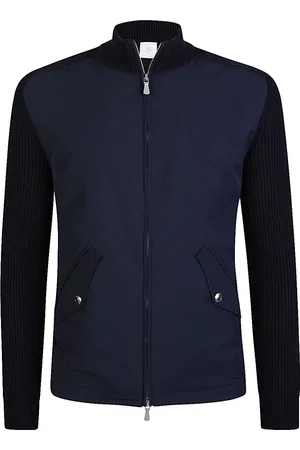 ELEVENTY Jacka, Herr, M, Bomull, Bimaterial Ull Nylon Bomull Jacka