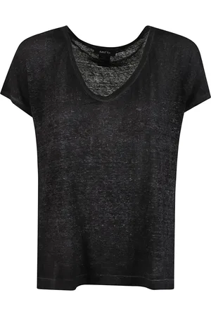 AVANT TOI Topp, Dam, M, Linne, Handmålad Linne V-ringad T-shirt