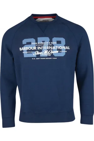 Barbour Sweatshirts & Hoodies, Herr, L, Bomull, Marshall Sweatshirt