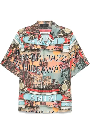 AMIRI Skjorta, Herr, S, Jazz Hideaway Skjorta