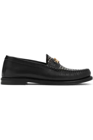 AMIRI Skor, Herr, 42 EU, Läder, Svarta läderskor med loafersmodell