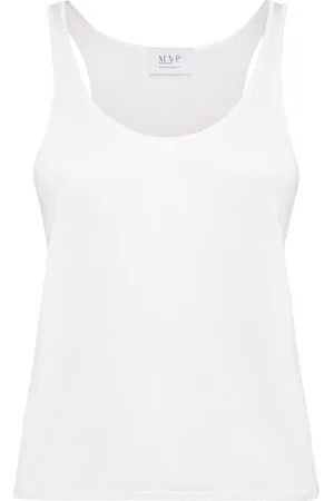 MVP Wardrobe Topp, Dam, M, Stickad rund hals tanktop