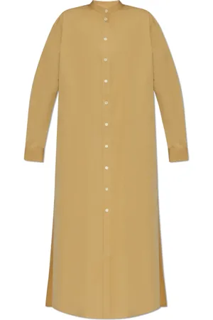 Jil Sander Klänning, Dam, S, Bomull, Klänning med broderad logotyp