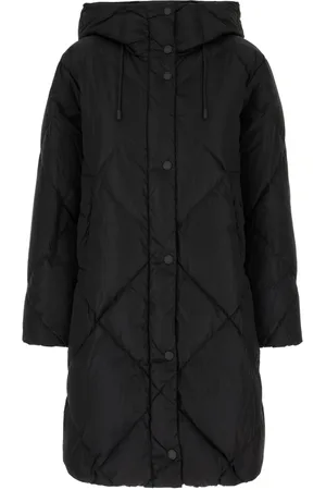 Max Mara Kappa, Dam, M, Nylon, Stilig Piumini Jacka för Kvinnor