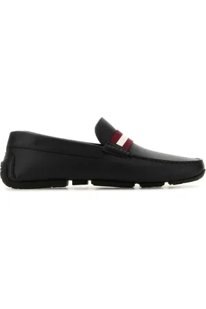 Bally Skor, Herr, 40 EU, Läder, Ivory Leather Perthy Loafers