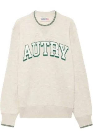 Autry Sweatshirts & Hoodies, Herr, S, Bomull, Vintage Amerikansk College-stil Sweatshirt