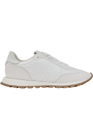 Ami Skor, Herr, 40 EU, Läder, Vita sneakers med logotyp