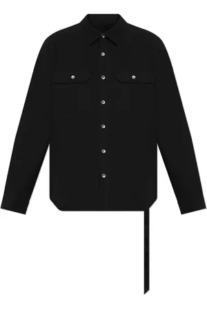 Rick Owens Skjorta, Herr, M, Bomull, Skjorta med fickor