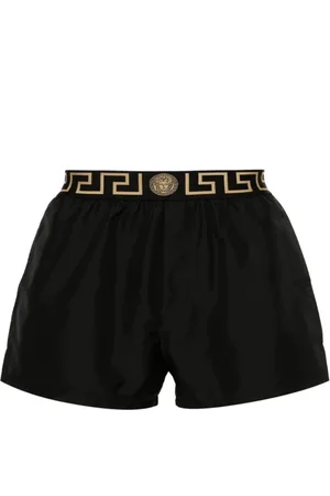 VERSACE Badkläder, Herr, L, Läder, Svart badkläder Ss25